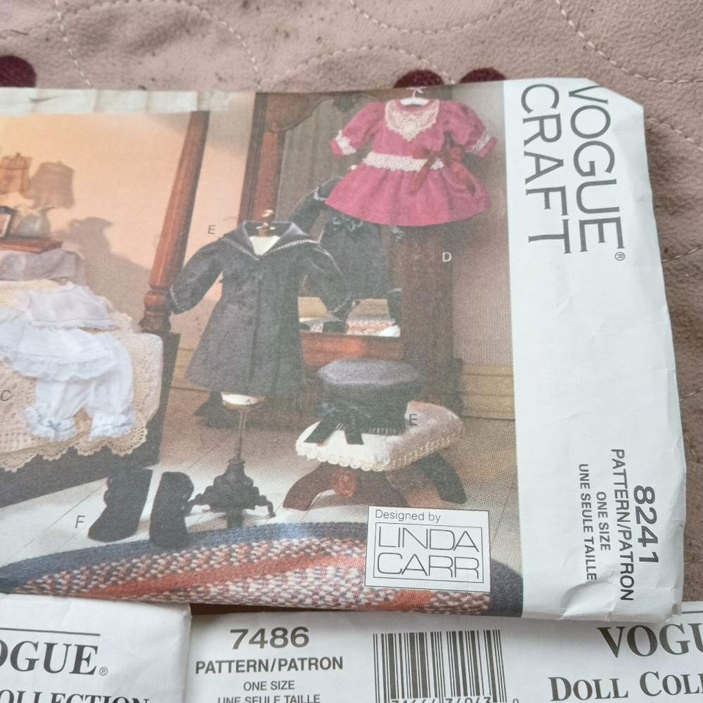Vogue Doll Collection Pattern Set - Picture 4 of 6